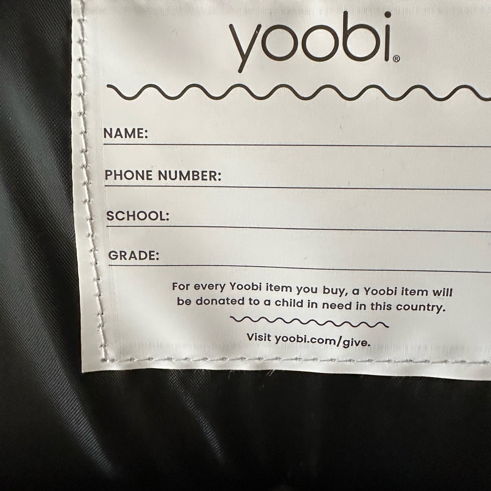 Yoobi back pack - Picture 3 of 5
